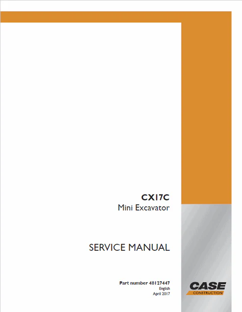 case-cx17c-mini-excavator-pdf-repair-and-service-manual