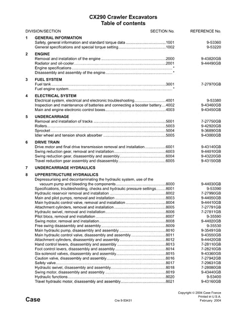 case-cx290-crawler-excavator-pdf-repair-and-service-manual