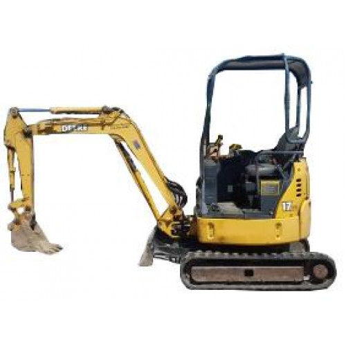 John Deere 17ZTS Compact Excavator Pdf Diagnostic, Operation and Tests Service Manual TM1896 2