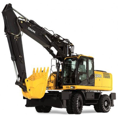 John Deere 220DW Wheeled Excavator Pdf Diagnostic, Operation and Tests Service Manual TM10544 2