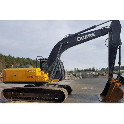 John Deere 240DLC and 270DLC Excavators Pdf Diagnostic, Operation and Tests Service Manual TM2320