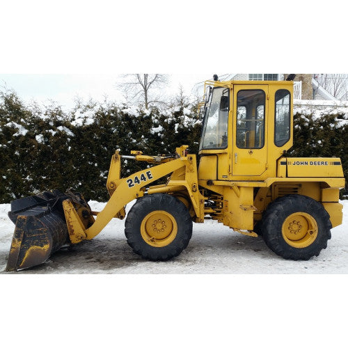 John Deere 244E 4WD Loader Pdf Diagnostic, Operation and Tests Service Manual TM1502 2
