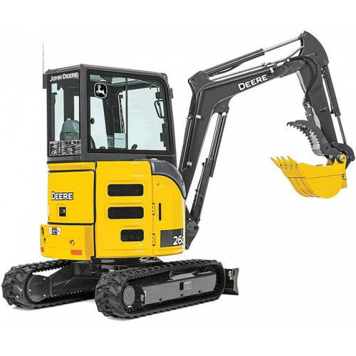John Deere 26G Compact Excavator Pdf Diagnostic, Operation and Tests Service Manual TM13323X19 2