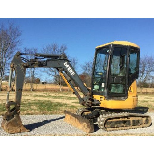 John Deere 27ZTS Compact Excavator Pdf Technical Repair Service Manual TM1837 2