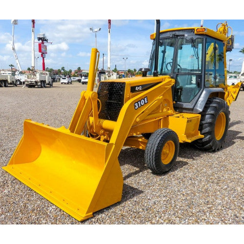 John Deere 310E Backhoe Loader Pdf Diagnostic, Operation and Tests Service Manual TM1648 2