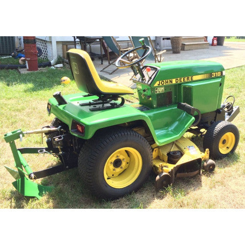 John Deere 316, 318, 420 Garden Tractor Pdf Diagnostic and Technical Repair Manual TM1590 2