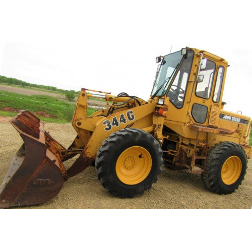 John Deere 344G, 444G 4WD Loader Pdf Diagnostic, Operation and Tests Service Manual TM1557 2