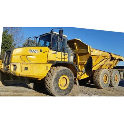 John Deere 350D, 400D Articulated Dump Truck Pdf Diagnostic, Operation and Tests Service Manual TM1198 2