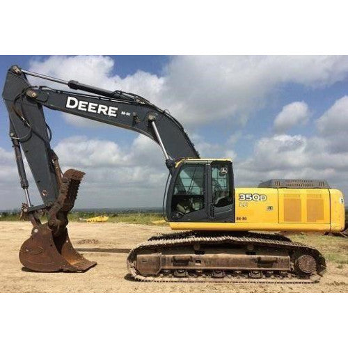 John Deere 350DLC Excavator Pdf Diagnostic, Operation and Tests Service Manual TM2359