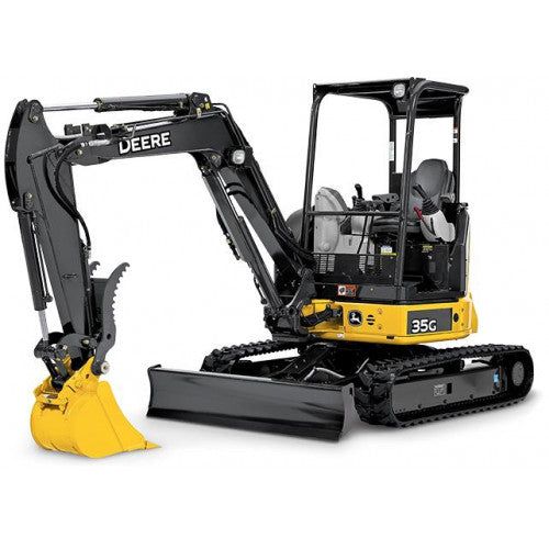 John Deere 35G Compact Excavator Pdf Diagnostic, Operation and Tests Service Manual TM12891 2