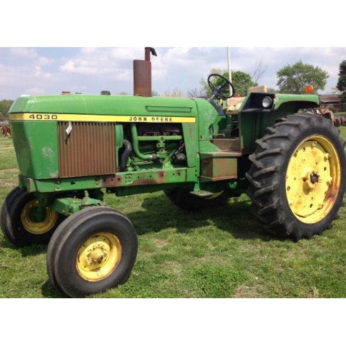 John Deere 4030 Tractor Pdf Technical Repair Manual TM1055 2