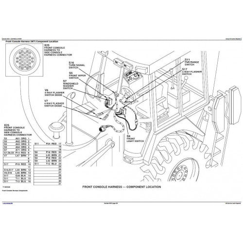 John Deere 410E Backhoe Loader Pdf Diagnostic, Operation and Tests Service Manual TM1610