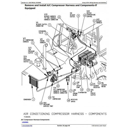 John Deere 410E Backhoe Loader Pdf Technical Repair Service Manual TM1611 2