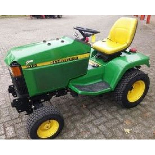 John Deere 415, 455 Lawn Tractor Pdf Diagnostic and Technical Repair Manual TM1836 2