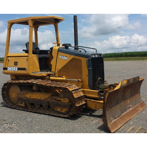 John Deere 450H, 550H, 650H Crawler Dozer Pdf Diagnostic, Operation and Tests Service Manual TM1743 2