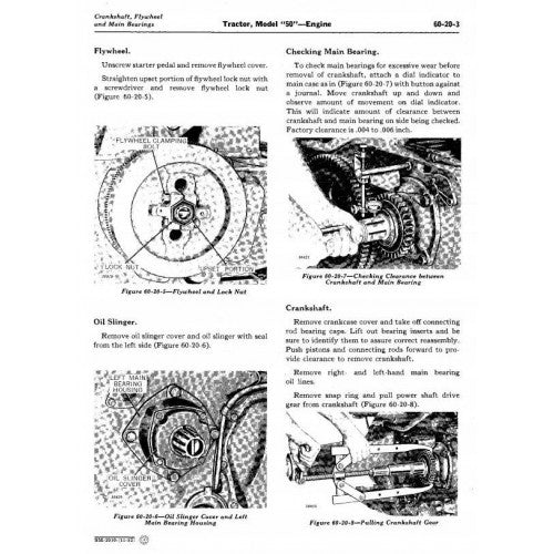 John Deere 50, 520, 530 Tractors Pdf Technical Service Manual SM2010 3
