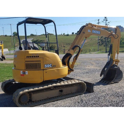 John Deere 50Czts Compact Excavator Pdf Diagnostic, Operation and Tests Service Manual TM2056 2