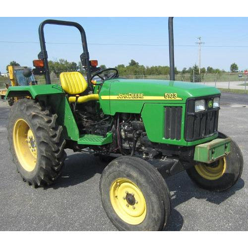 John Deere 5103, 5103S And 5203 Tractor Pdf Technical Repair Manual TM2041 2
