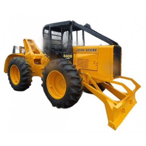 John Deere 540B Skidder and 540B Grapple Skidder Pdf Technical Repair Service Manual TM1139 2