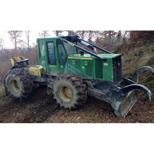 John Deere 540H Cable Skidder, 548H Grapple Skidder Pdf Diagnostic, Operation and Tests Service Manual TM11329 2