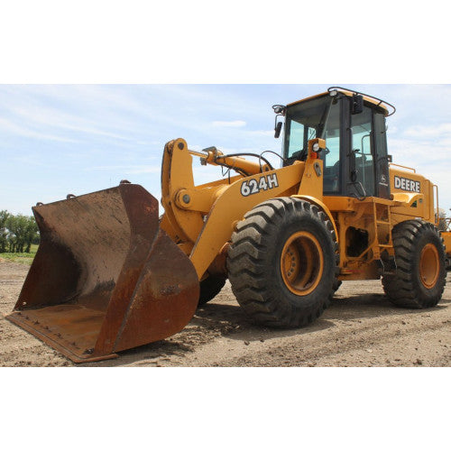John Deere 624H 4WD Loader and TC62H Tool Carrier Loader Pdf Diagnostic, Operation and Tests Service Manual TM1639 2