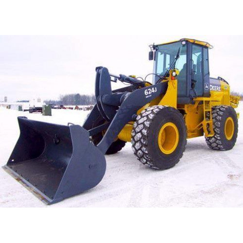 John Deere 624J 4WD Loader Pdf Diagnostic, Operation and Tests Service Manual TM10230 2