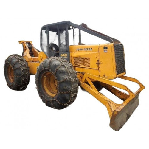 John Deere 640 Skidder and 640 Grapple Skidder Pdf Technical Repair Service Manual TM1124 2