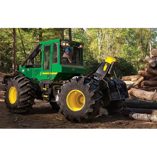 John Deere 640F-III, 648G-III, Timberjack 460D Skidder Pdf Diagnostic, Operation and Tests Service Manual TM1084 2