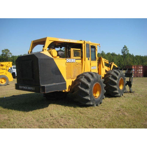 John Deere 643G, 843G Wheeled Feller Buncher Pdf Diagnostic, Operation and Tests Service Manual TM1683 2