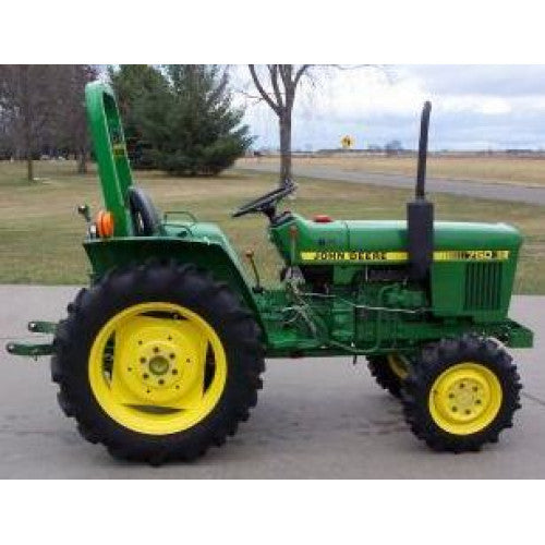 John Deere 650, 750 Utility Tractor Pdf Technical Repair Manual TM1242 2