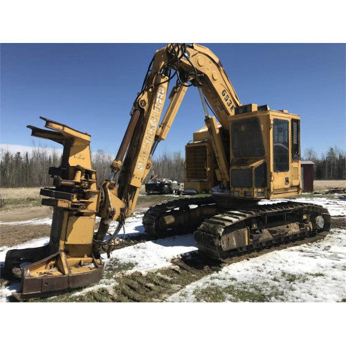 John Deere 653E Tracked Feller Buncher Pdf Diagnostic, Operation and Tests Service Manual TM1578 2