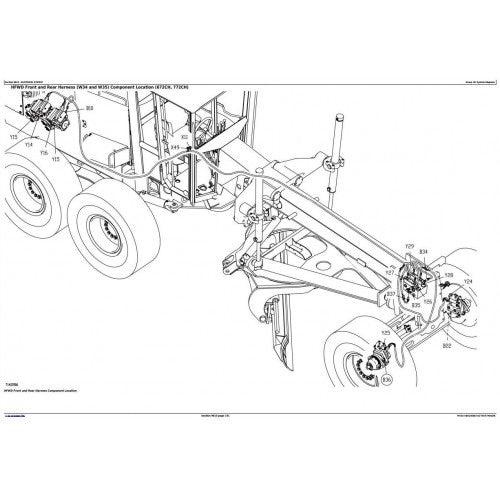 John Deere 670C, 670CH, 672CH, 770C, 770CH, 772CH Series II Motor Grader Pdf Diagnostic Technical Service Manual TM1914 2