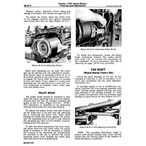 John Deere 720, 730 Tractor Pdf Technical Service Manual SM2017 2