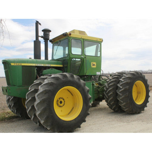 John Deere 7520 4WD Articulated Tractor Pdf Technical Repair Manual TM1053 2