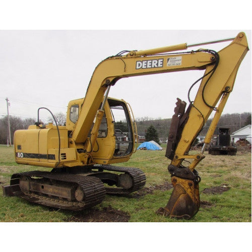 John Deere 80 Midi Excavator Pdf Diagnostic, Operation and Tests Service Manual TM1655 2