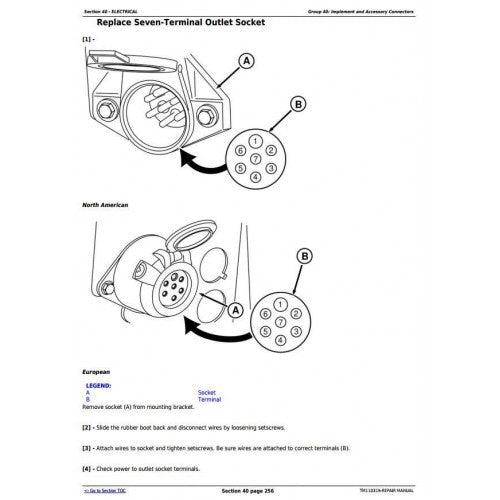 John Deere 8235R, 8260R, 8285R, 8310R, 8335R, 8360R Tractor Pdf Technical Repair Manual TM110319 2
