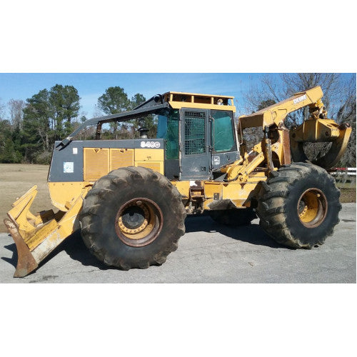 John Deere 848G / Timberjack 660D Grapple Skidder Pdf Technical Repair Service Manual TM2249 2