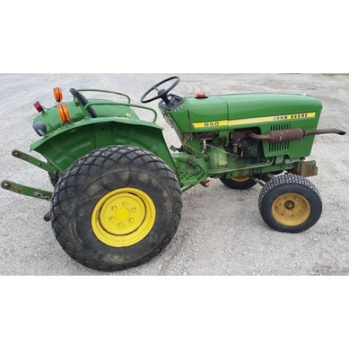 John Deere 850, 950, 900HC, 1050 Utility Tractor Pdf Technical Service Manual TM1192 2