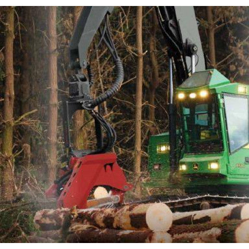 John Deere 853JH, 903JH, 909JH Track Feller Buncher/Harvester Pdf Diagnostic, Operation and Tests Service Manual TM10766 2