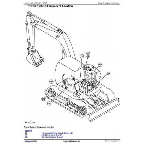 John Deere 85D Excavator Pdf Diagnostic, Operation and Tests Service Manual TM10754 2