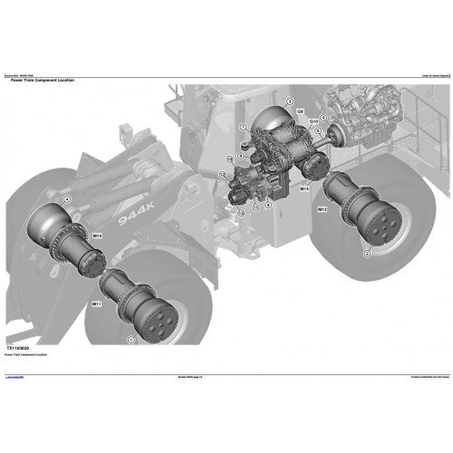 John Deere 944K Hybrid 4WD Loader Pdf Diagnostic, Operation and Tests Service Manual TM13094X19 2