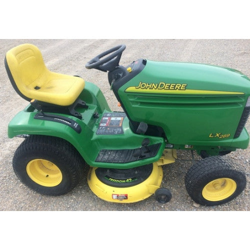John Deere LX280, LX280AWS, LX289 Garden Tractor Pdf Technical Repair Service Manual TM2046 2