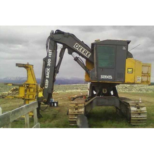 John Deere Timberjack 608L, 753GL Tracked Feller Buncher Pdf Diagnostic, Operation and Tests Service Manual TMF387450 2