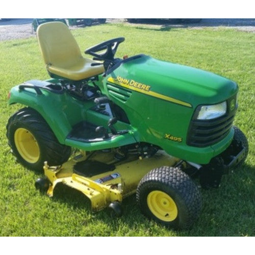 John Deere X495, X595 Lawn Tractor Pdf Diagnostic and Technical Repair Service Manual TM2024 2