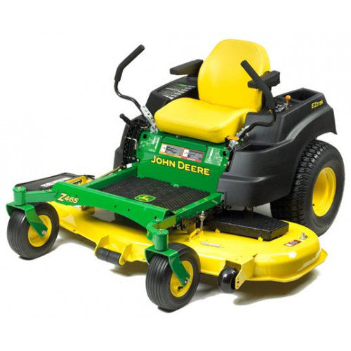 John Deere Z445, Z465 EZtrak Residential Mower Pdf Technical Repair Manual TM1499 2