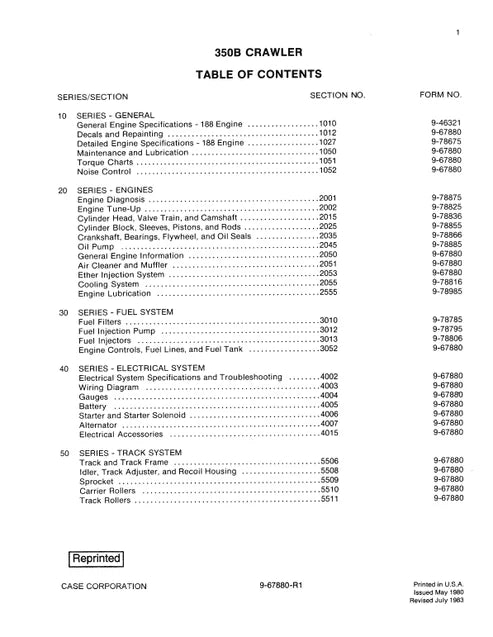 case-350b-crawler-dozer-bulldozer-pdf-repair-and-service-manual-pb-no-9-67880