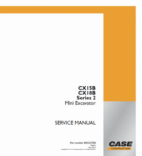 case-cx15b-cx18b-series-2-mini-hydraulic-excavator-pdf-repair-and-service-manual
