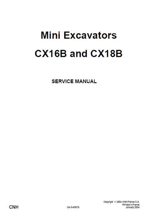 case-cx16b-and-cx18b-mini-excavator-pdf-repair-and-service-manual