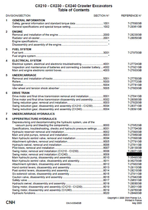 case-cx210-cx230-cx240-crawler-hydraulic-excavator-pdf-repair-and-service-manual