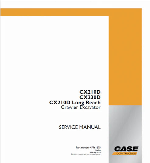 case-cx210d-cx230d-cx210d-long-reach-crawler-excavator-pdf-repair-and-service-manual